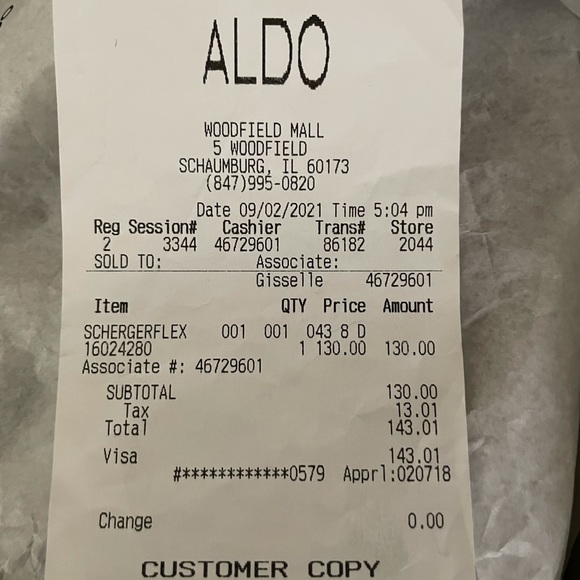 Aldo 100% leather loafers (brand new) main image 8
